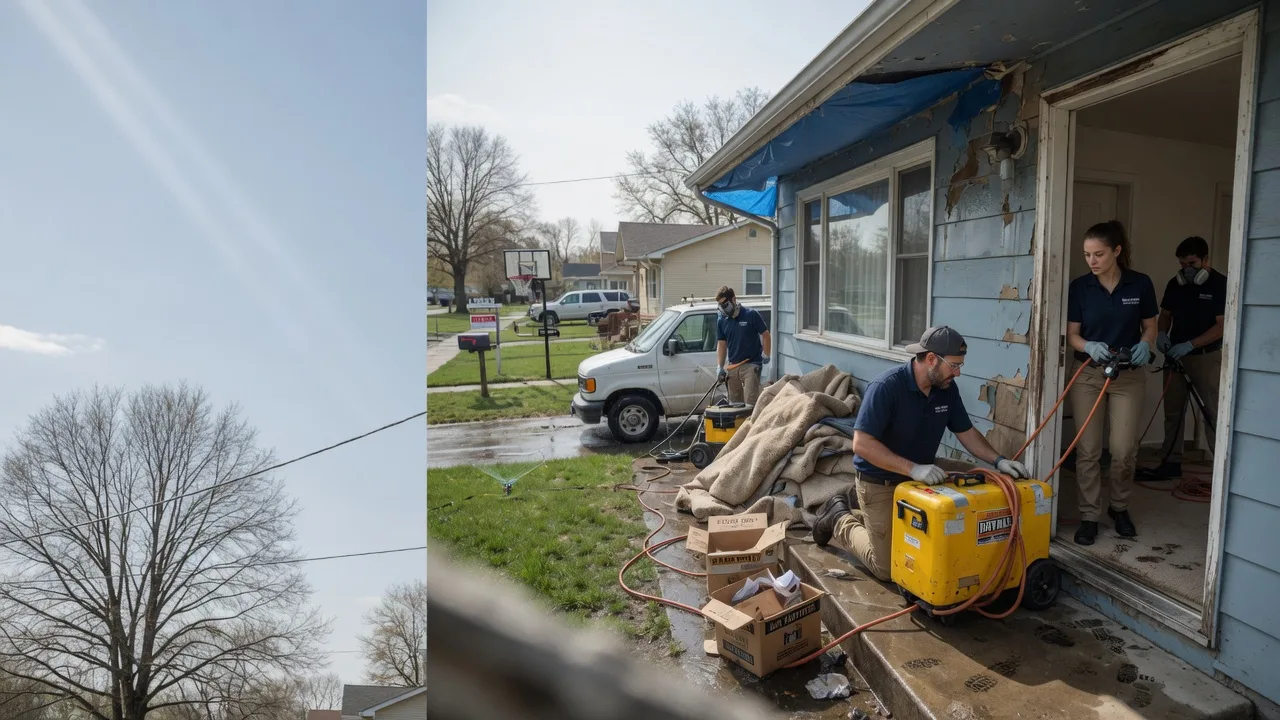 Basement Flood Cleanup in Mcdade, TX near me